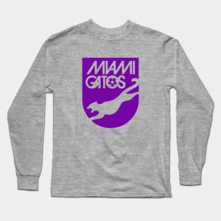 DEFUNCT - Miami Gatos Soccer Long Sleeve T-Shirt